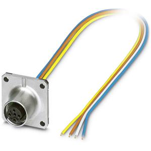 Phoenix Contact 1441639 Sensor/actuator inbouwconnector M12 Aantal polen (sensoren): 4 Bus, inbouw 0.50 m 1 stuk(s)