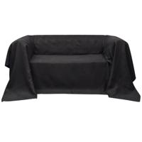 VidaXL Bankhoes 210x280 cm microsuède antraciet VidaXL Bankhoes 210x280 cm microsuède antraciet
