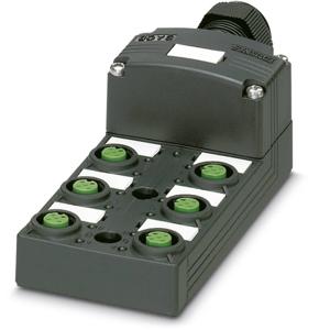 Phoenix Contact SACB-6/ 6-C SCO P 1452767 Passieve sensor/actorbox M12-verdeler met kunststof schroefdraad 1 stuk(s)