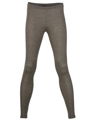 Dames Legging Zijde Wol Engel Natur Kleur Walnut Maat 34/36 - Small