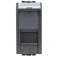 Legrand BTicino LivingLight datacontactdoos twisted pair, wit, inbouw (stucwerk) - thumbnail