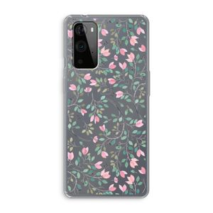 Sierlijke bloemen: OnePlus 9 Pro Transparant Hoesje