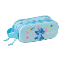 Pennenetui met 2 vakken Lilo & Stitch Licht Blauw 21 x 8 x 6 cm 3D