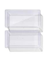 HEMA Bakje transparant S - 2 stuks (transparant)