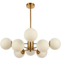 Hanglamp Gina White Gold 8-Licht