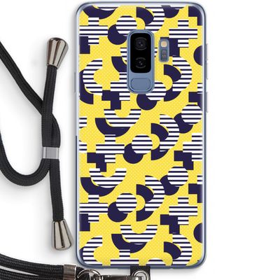 8-bit N°3: Samsung Galaxy S9 Plus Transparant Hoesje met koord