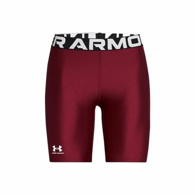 Sportleggings voor Heren Under Armour Fitness Kastanjebruin Scharlakenrood - Maat: M