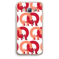 Dogs: Samsung Galaxy J3 (2016) Transparant Hoesje