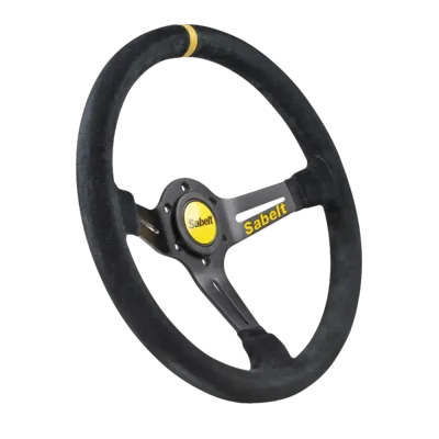 Sabelt - 3 Spaaks Zwart Suede SW-465