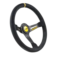 Sabelt - 3 Spaaks Zwart Suede SW-465