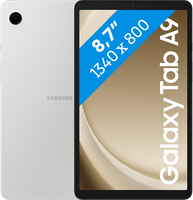 Samsung Galaxy Tab A9 8,7 inch 128GB Wifi Zilver - thumbnail