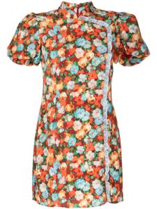 Kitri robe courte Philippa à fleurs - Multicolore