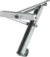 Simol uitdraaisteun unscrewing support 450kg zinced