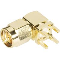 TRU COMPONENTS 1579338 SMA-connector Stekker, inbouw horizontaal 50 Ω 1 stuk(s) - thumbnail