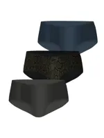 3-pack Invisible Hipster - Performance - Dames - Naadloos dames ondergoed - Sportondergoed dames