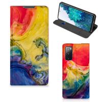 Bookcase Samsung Galaxy S20 FE Watercolor Dark