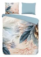 Good Morning Dekbedovertrek "veren en bladeren" - Multi - (240x200/220 cm) - Katoen