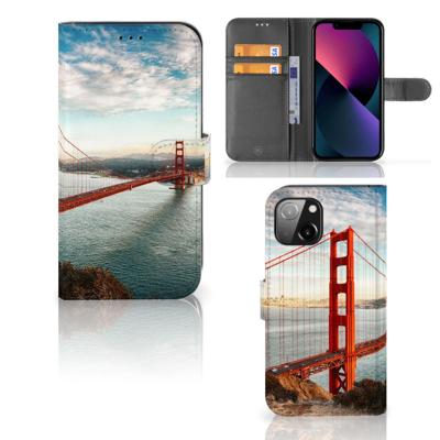 Apple iPhone 13 | Flip Cover | Golden Gate Bridge