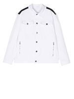 Balmain Kids veste à logo imprimé - Blanc