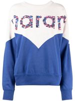 MARANT ÉTOILE sweat Houston à design colour block - Tons neutres