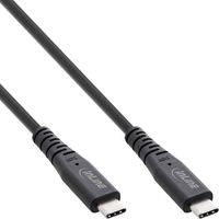InLine 35901I USB-kabel 1 m USB4 Gen 3x2 USB C Zwart - thumbnail