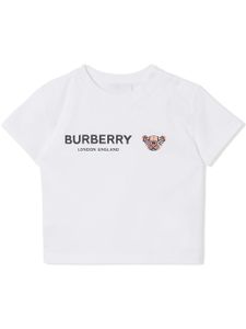Burberry Kids t-shirt Thomas Bear à imprimé ourson - Blanc