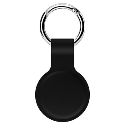 Lunso - Houder met sleutelhanger - Apple Airtags - Zwart
