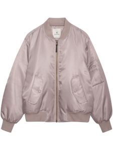 ANINE BING veste bomber Leon à fermeture zippée - Rose