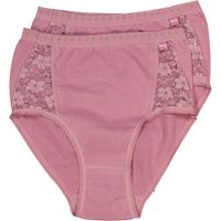 Mady Lace Dames tailleslip Stretch  2-Pack