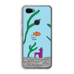 Aquarium: Google Pixel 3a Transparant Hoesje
