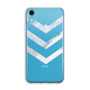 Marmeren pijlen: iPhone XR Transparant Hoesje