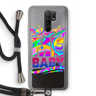 Touch Me: Xiaomi Redmi 9 Transparant Hoesje met koord
