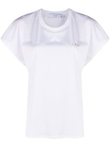 IRO t-shirt en coton à logo imprimé - Blanc