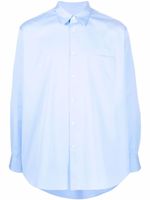 Comme Des Garçons Shirt chemise à poche poitrine - Bleu - thumbnail