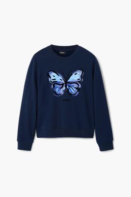 Vlindersweater - BLUE - M