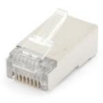 RJ45 (8P8C) plug voor ronde afgeschermde kabels