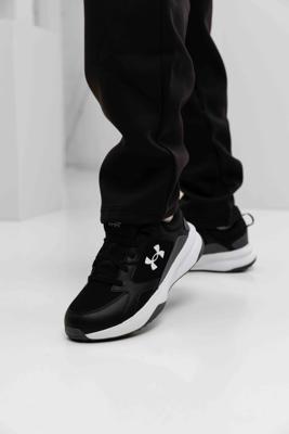 Under Armour Charged Edge Sneakers Heren Zwart/Wit/Grijs - Maat 40.5 - Kleur: WitZwartGrijs | Soccerfanshop