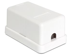 DeLOCK Keystone Surface Mounted Box 1 Port behuizing 86226