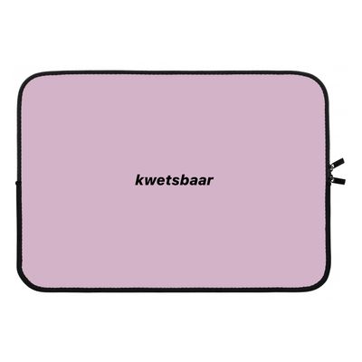 kwetsbaar: Laptop sleeve 13 inch