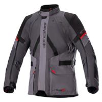 ALPINESTARS Monteira Drystar XF Jacket, Textiel motorjas heren, Donker Grijs-Tar Grijs-Helder Rood
