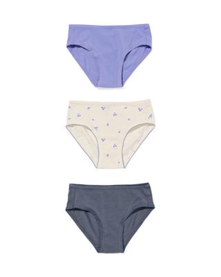 HEMA Kinderslips kersen - 3 stuks paars (paars)