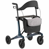 Carbon rollator met softwielen | Kies uw kleur : Blauw | MultiMotion