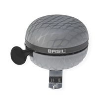 Basil Noir fietsbel 60 mm zilver - thumbnail