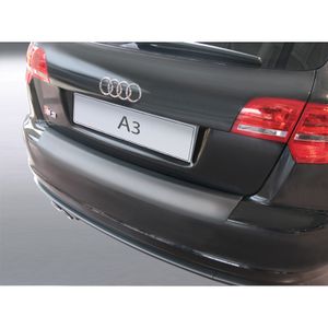 Bumper beschermer passend voor Audi A3 8P Sportback 2008-2012 Zwart GRRBP362