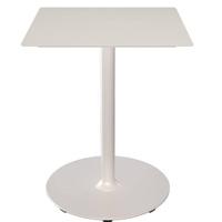 Houe Pico tuintafel 60x60 Muted white, rond onderstel