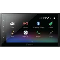 AutRadio - Pioneer - DMH -A340DABDAB - USB - 2 DIN - Scherm 6.8 Capacitief type Flat - Bluetooth - DAB+
