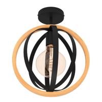 Eglo Houten plafondlampBasildon Ø 32cm - 43736
