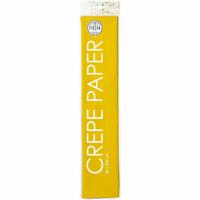 Crepepapier 50x250cm Geel Pak A 12 Rol