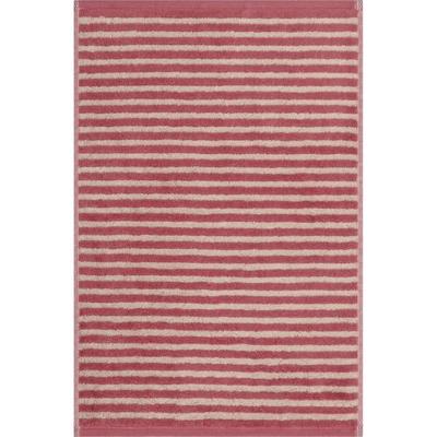 Cawö Cawo Lines Streifen 6255 Handdoek 50x100 beere