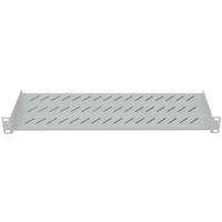 LogiLink SF2C45G 19 inch Apparaatbodem voor patchkast 2 HE Vast inbouw Geschikt voor kastdiepte: 600 mm Grijs